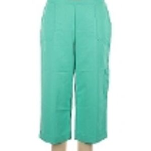 Alfred Dunner Womens Crop Pant